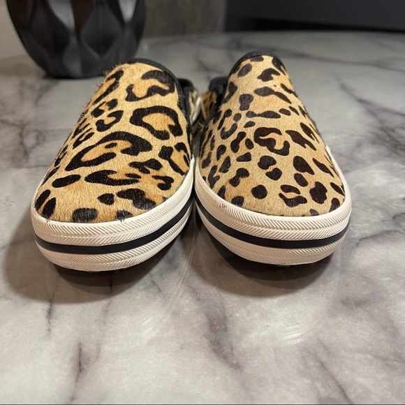 Keds by Kate Spade New York double decker leopard mules - Picture 3 of 7